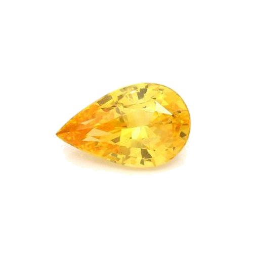 3.03 carat YELLOW MODIFIEDBRILLIANTSTEP cut Pear Safyras (1)