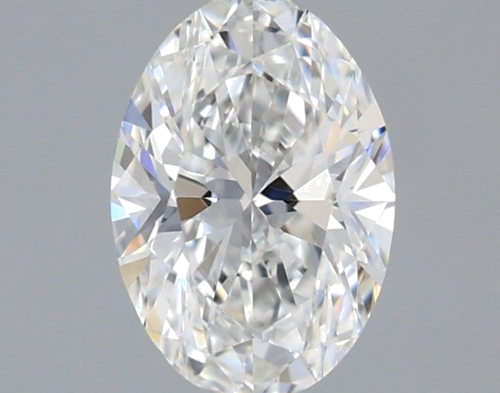 0.42 carat F-IF Natūralus Oval Deimantas (1)