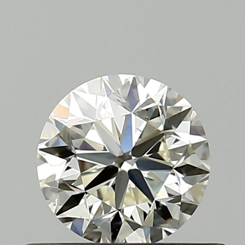 0.51 carat K-VS2 Very Good cut Natūralus Round Deimantas (1)