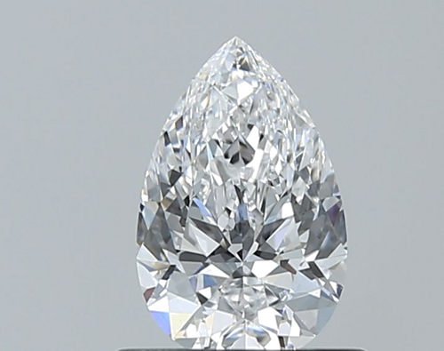 0.71 carat D-VS2 Natūralus Pear Deimantas (1)