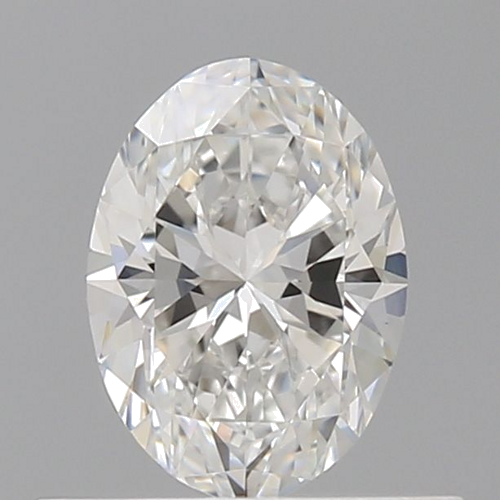 0.5 carat F-VS1 Natūralus Oval Deimantas (1)