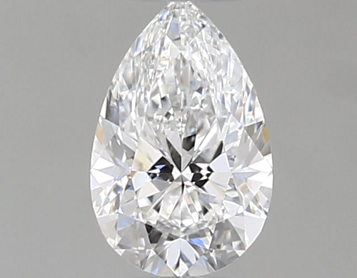 0.3 carat E-VS1 Natūralus Pear Deimantas (1)