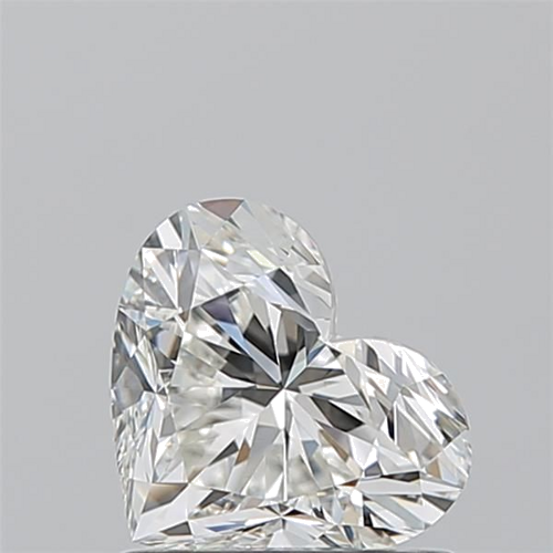 1.01 carat H-VS1 Natūralus Heart Deimantas (1)