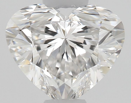 0.51 carat E-VS1 Natūralus Heart Deimantas (1)