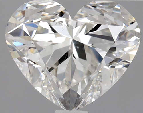 1.02 carat H-VS2 Natūralus Heart Deimantas (1)