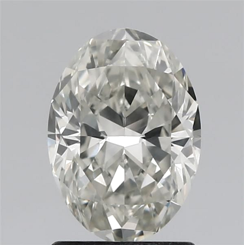 1.4 carat K-SI1 Natūralus Oval Deimantas (1)