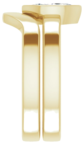 Sužadėtuvių Žiedas „Solitaire“ 585 Geltonojo Aukso Marquise 8mm x 4mm (9)