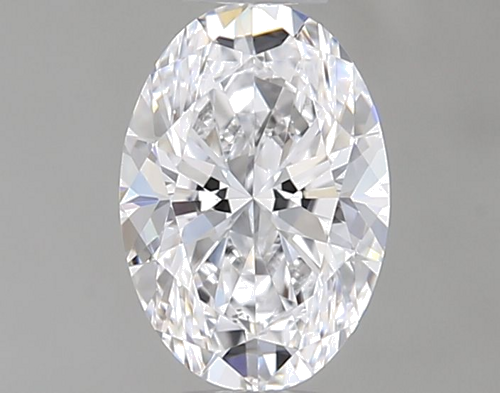 0.5 carat D-VS1 Natūralus Oval Deimantas (1)