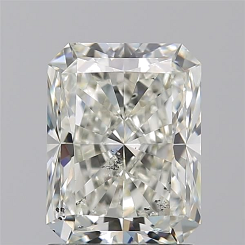 1.9 carat K-SI2 Natūralus Radiant Deimantas (1)