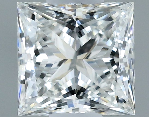 0.3 carat F-VVS2 Natūralus Princess Deimantas (1)