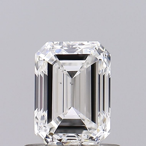0.9 carat F-SI1 Natūralus Emerald Deimantas (1)