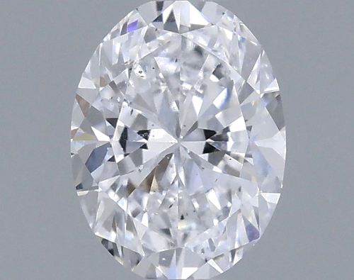 0.3 carat D-SI2 Natūralus Oval Deimantas (1)