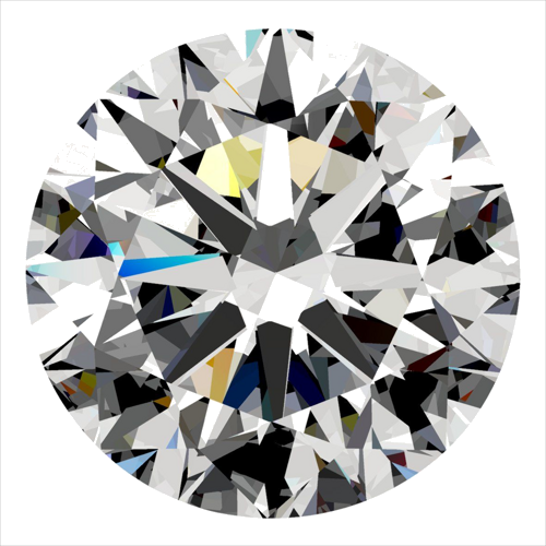 0.3 carat F-VVS1 Very Good cut Natūralus Round Deimantas (1)