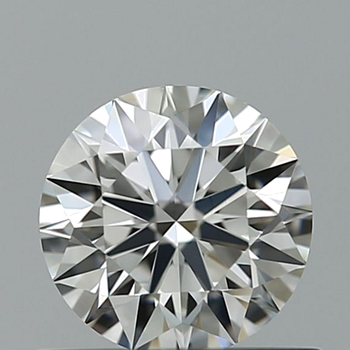0.5 carat H-VVS1 Excellent cut Natūralus Round Deimantas (1)
