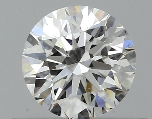 0.41 carat F-SI1 Excellent cut Natūralus Round Deimantas (1)