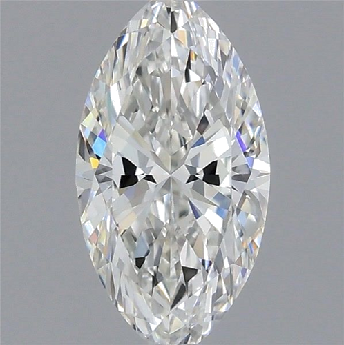 0.51 carat I-VVS1 Natūralus Marquise Deimantas (1)