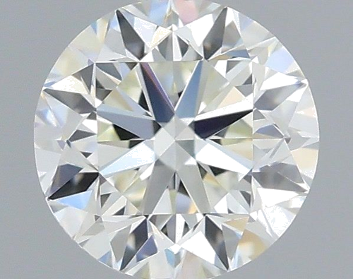 0.5 carat K-VVS2 Very Good cut Natūralus Round Deimantas (1)