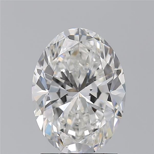 2.02 carat F-VVS2 Natūralus Oval Deimantas (1)