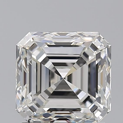 1.7 carat I-VVS2 Natūralus Asscher Deimantas (1)