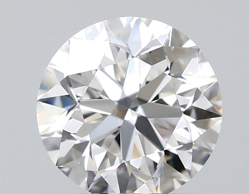 0.7 carat F-VVS2 Very Good cut Natūralus Round Deimantas (1)