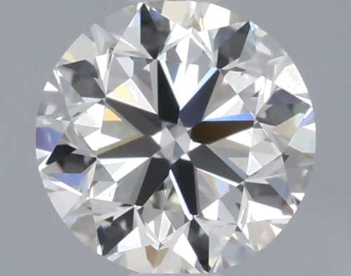 0.5 carat I-VVS2 Very Good cut Natūralus Round Deimantas (1)