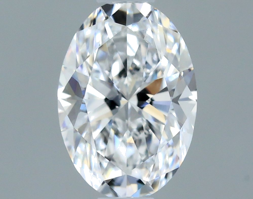 0.5 carat D-VS2 Natūralus Oval Deimantas (1)
