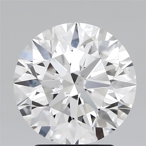 2.5 carat D-VS2 Excellent cut Natūralus Round Deimantas (1)