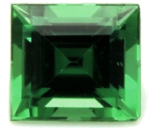 0.21 carat GREEN Princess Tourmaline (1)