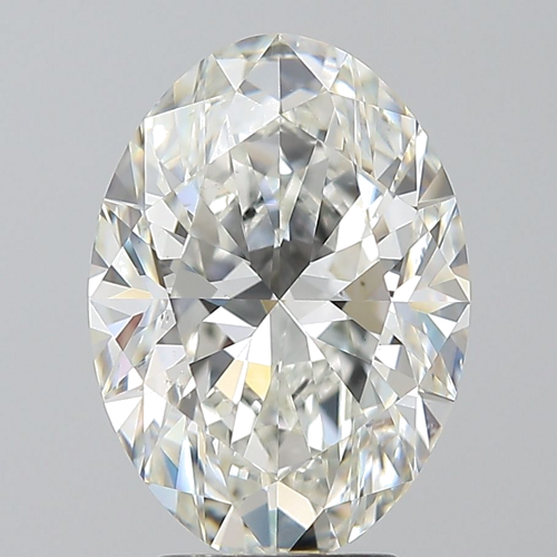 3.52 carat H-SI1 Natūralus Oval Deimantas (1)