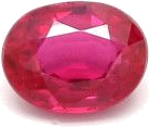 0.24 carat RED BRILLIANTSTEP cut Oval Rubinas (1)