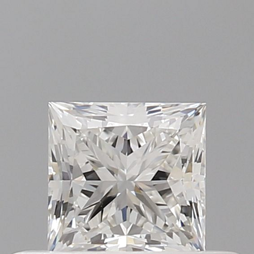 0.4 carat F-VVS1 Natūralus Princess Deimantas (1)
