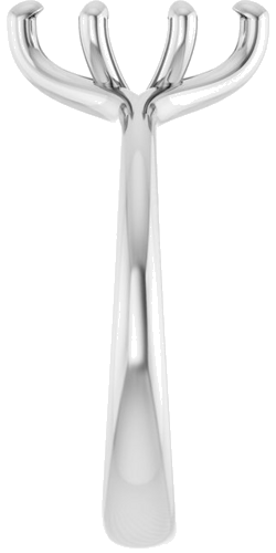 Sužadėtuvių Žiedas „Solitaire“ 10k white gold Marquise 10mm x 5mm (4)
