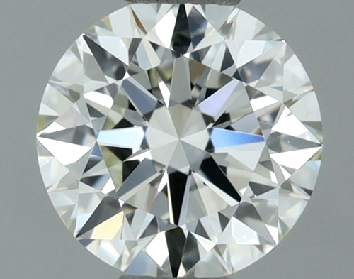 0.53 carat K-VVS1 Excellent cut Natūralus Round Deimantas (1)