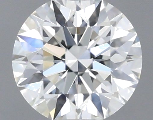 0.37 carat H-IF Excellent cut Natūralus Round Deimantas (1)
