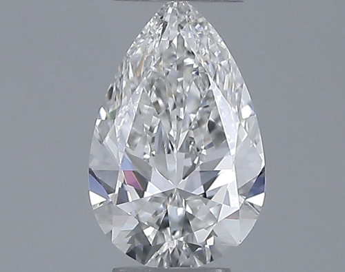 0.5 carat F-VS1 Natūralus Pear Deimantas (1)