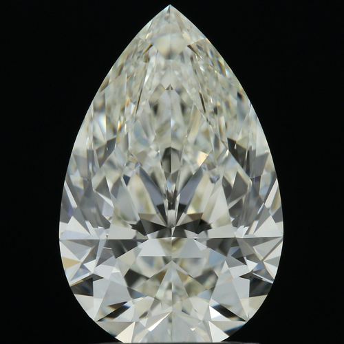 2.04 carat K-SI1 Natūralus Pear Deimantas (1)