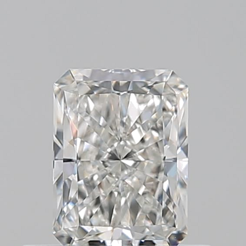 0.5 carat H-VVS1 Natūralus Radiant Deimantas (1)