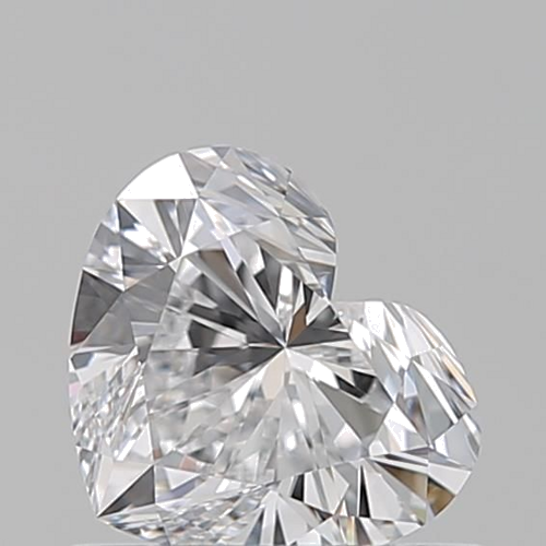 0.65 carat D-VVS2 Natūralus Heart Deimantas (1)