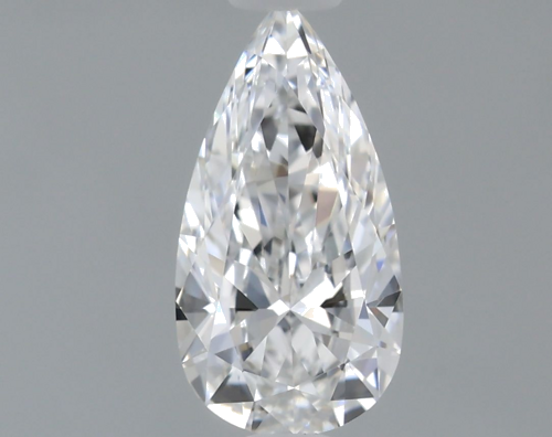 0.3 carat E-VVS2 Natūralus Pear Deimantas (1)