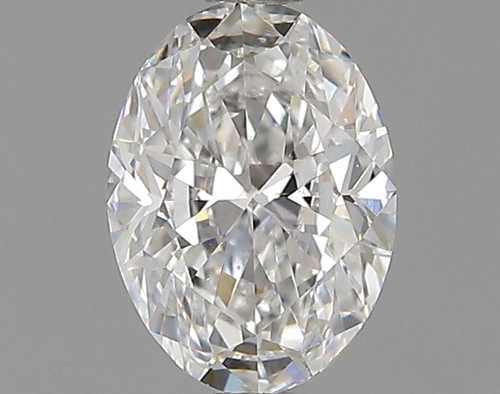 0.5 carat E-VS2 Natūralus Oval Deimantas (1)
