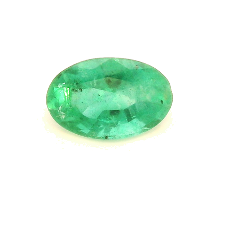0.46 carat GREEN Oval Smaragdas (1)
