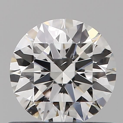 0.53 carat F-SI1 Excellent cut Natūralus Round Deimantas (1)