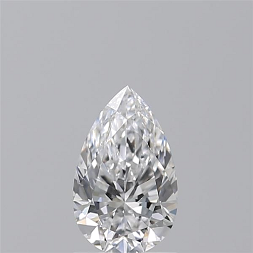 1.0 carat D-SI2 Natūralus Pear Deimantas (1)