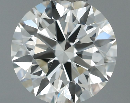 0.5 carat K-VS1 Excellent cut Natūralus Round Deimantas (1)