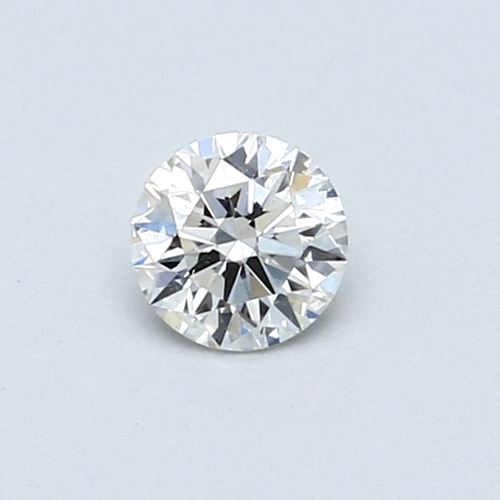 0.37 carat F-SI1 Very Good cut Natūralus Round Deimantas (1)