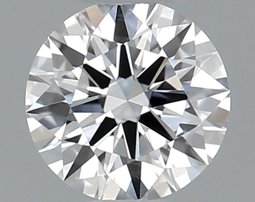 0.38 carat F-VVS2 Excellent cut Natūralus Round Deimantas (1)