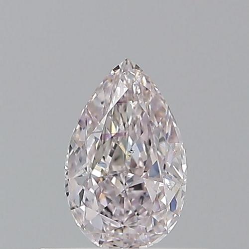 0.5 carat Fancy Light Pink-VS2 Natūralus Pear Deimantas (1)