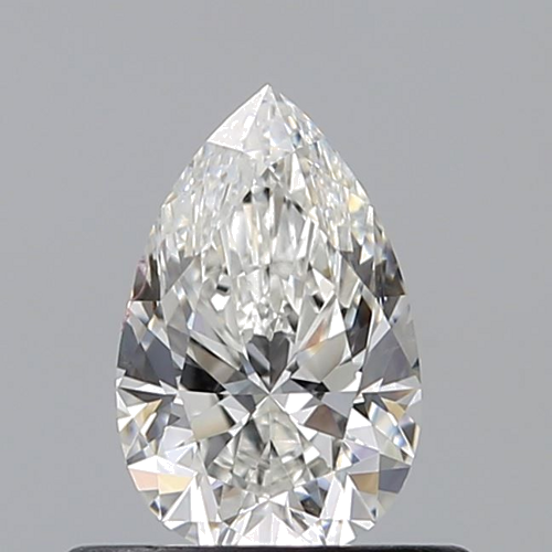 0.51 carat G-SI1 Natūralus Pear Deimantas (1)