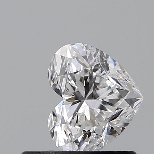 0.51 carat D-SI2 Natūralus Heart Deimantas (1)