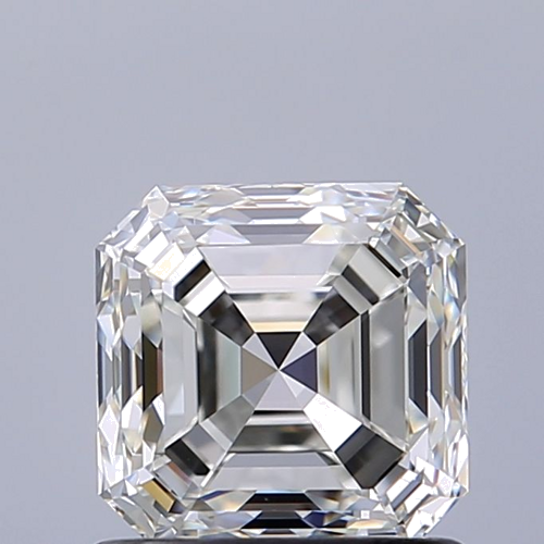 1.01 carat I-IF Natūralus Asscher Deimantas (1)